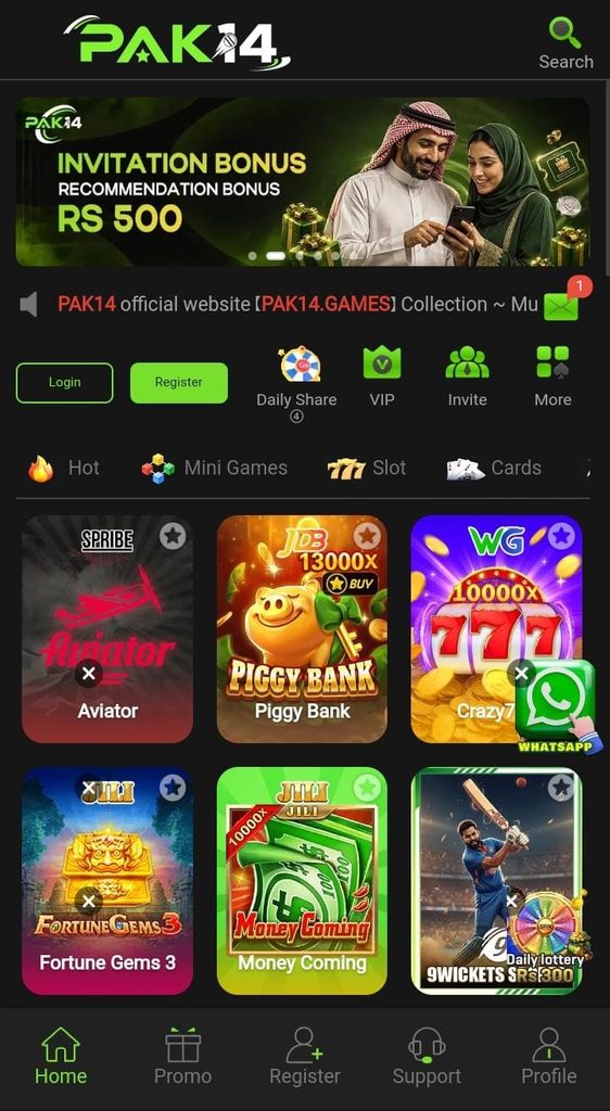 PAK14 Game APK Latest Official Logo