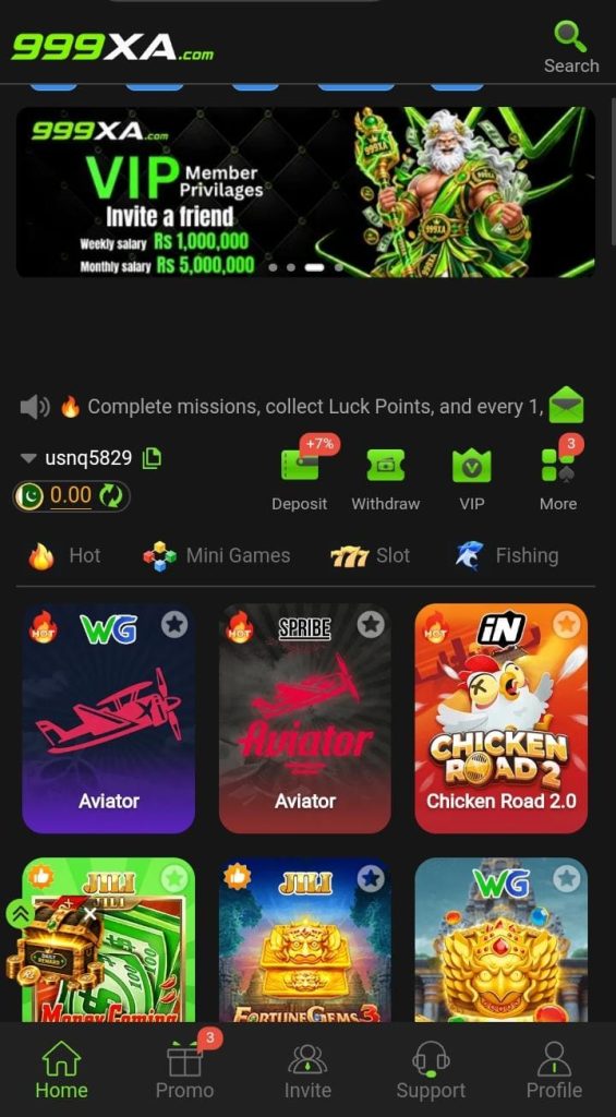 999XA Game APK Download Interface Page