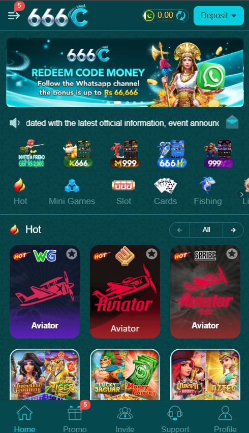 666C Game APK Interface Page